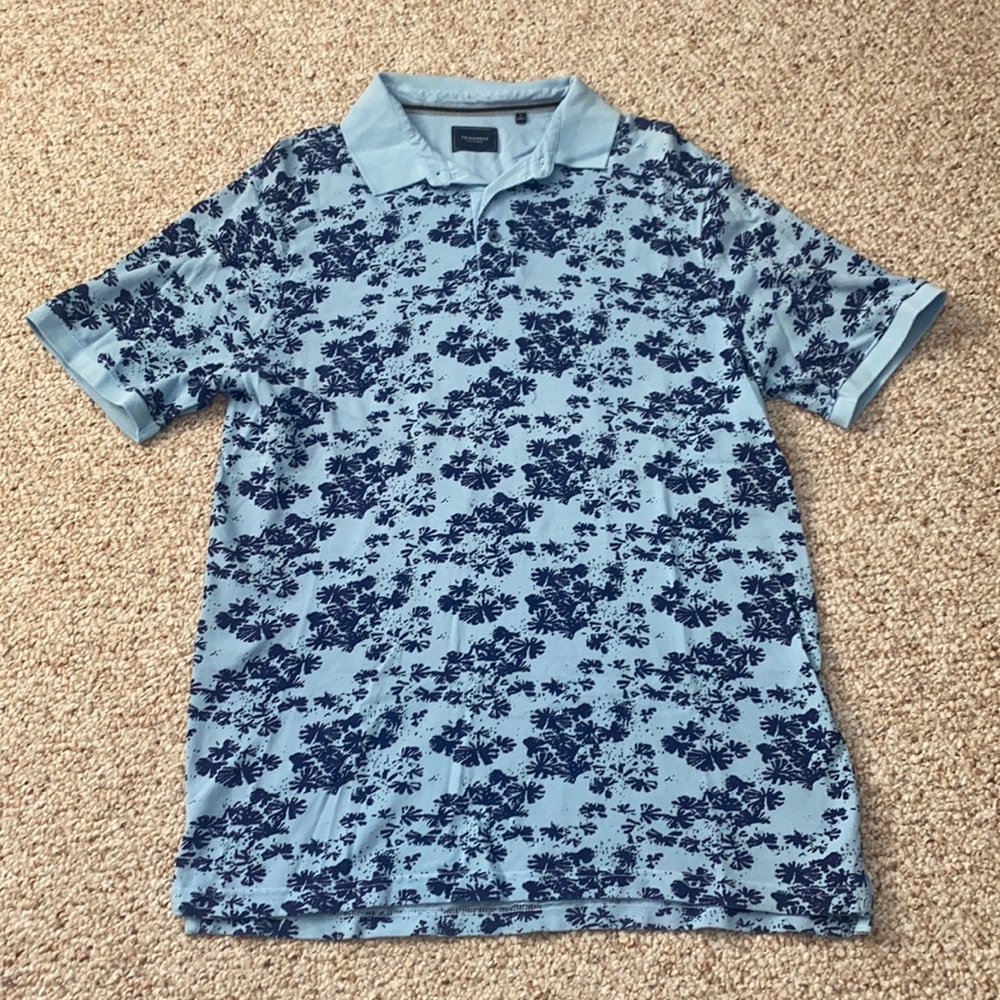 7 Diamonds Floral Polo
